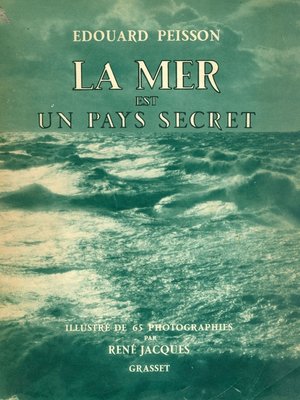 cover image of La mer est un pays secret